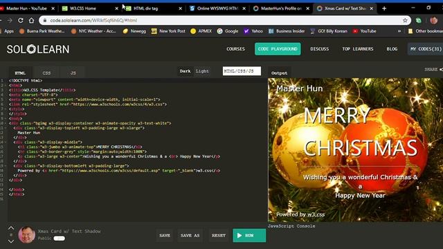 "What is HTML?" Part2 | S0 | E14 | CodingClass w/ MasterHun смотреть онлайн