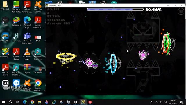 Acheron 93% Accuracy Noclip #geometrydash [HUge Achivement]