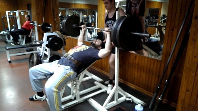 Жим 30 градусов 130кг х4+1 смотреть онлайн
