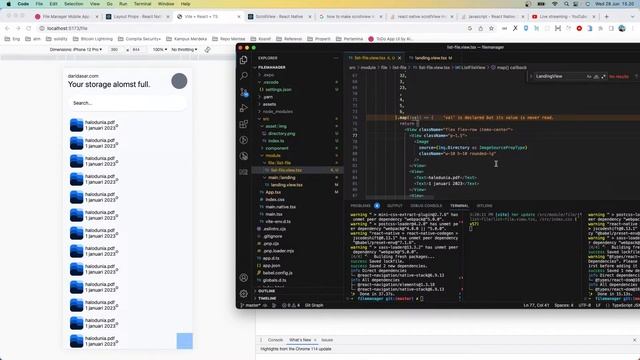 Membuat File Manager Menggunakan React Native Web pt5 смотреть онлайн