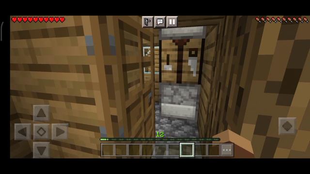 К нам в деревню пришëл Дед Мороз - Деревня жителей Майнкрафт Minecraft смотреть онлайн