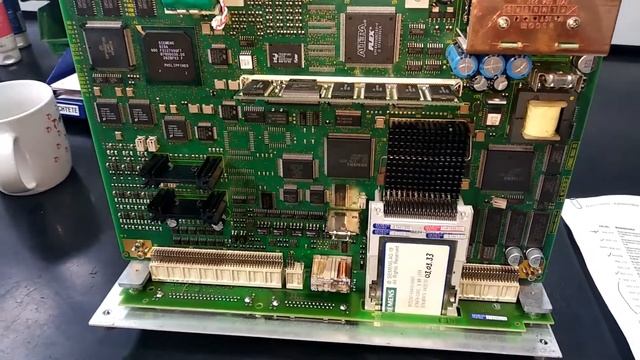 Siemens Simodrive 611, замена батареи смотреть онлайн