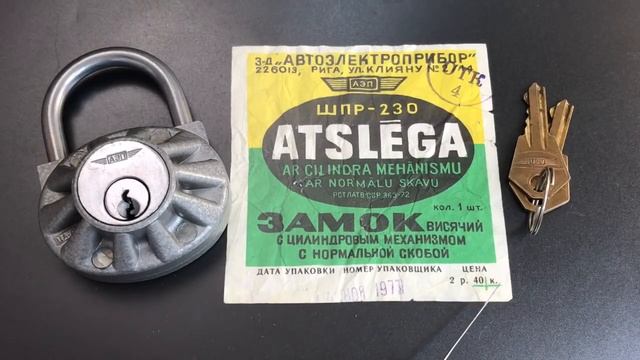 [466] Unusual Cold War Era Latvian Padlock Picked смотреть онлайн