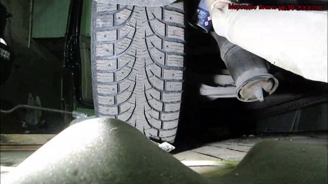 Замена пневмобаллонов Мерседес Виано W639. Ремонт смотреть онлайн