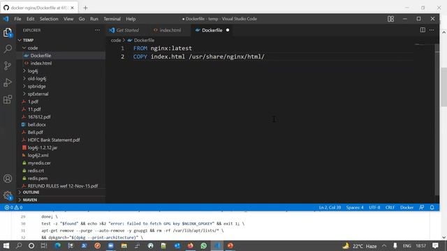 DOCKER, KUBERNETES, OPENSHIFT. Dockerfile Commands, Components, Structure. Openshift with examples. смотреть онлайн