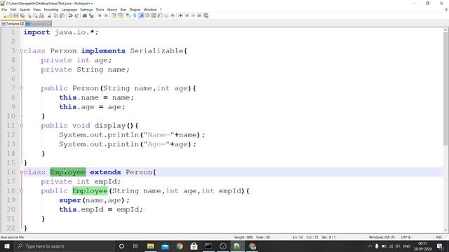 Lecture 18 - Serialization and Garbage Collection смотреть онлайн