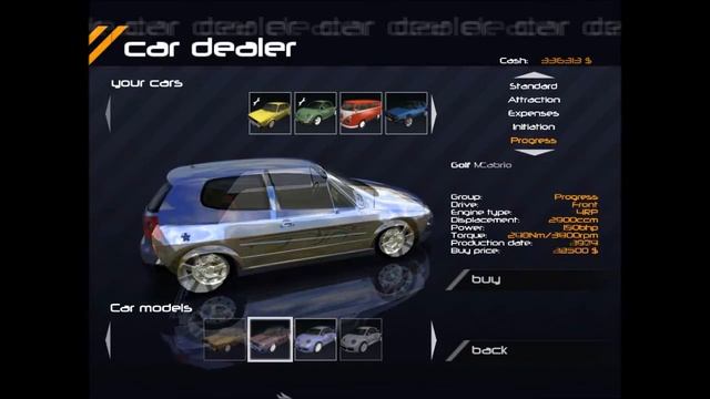 GTI Racing (PC, 2006) Car List смотреть онлайн