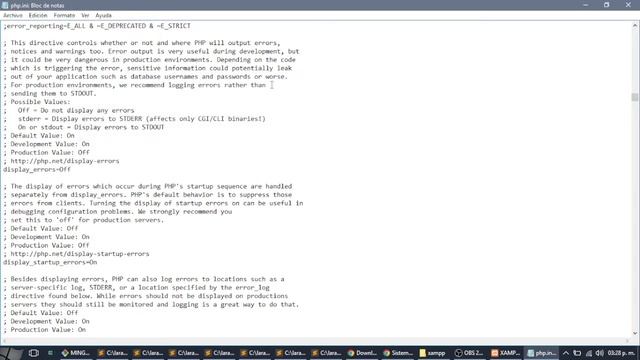 Como desactivar los warning, notice y error en xampp 5.6 смотреть онлайн