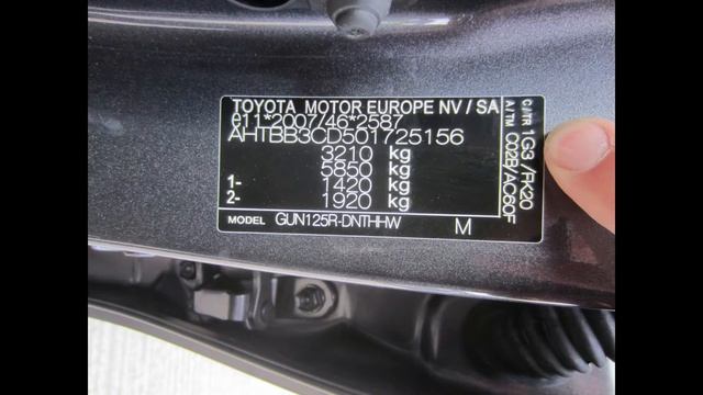 How to find colour code Toyota Hilux смотреть онлайн