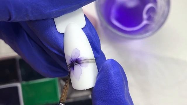 Акварель?Цветы?Весенний маникюр? Рисую красками #акварель #цветынаногтях #весеннийдизайнногтей смотреть онлайн