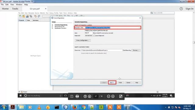 how to clone your git project in net beans document in document view смотреть онлайн