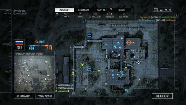 Battlefield 4 MTAR-21 Gameplay смотреть онлайн