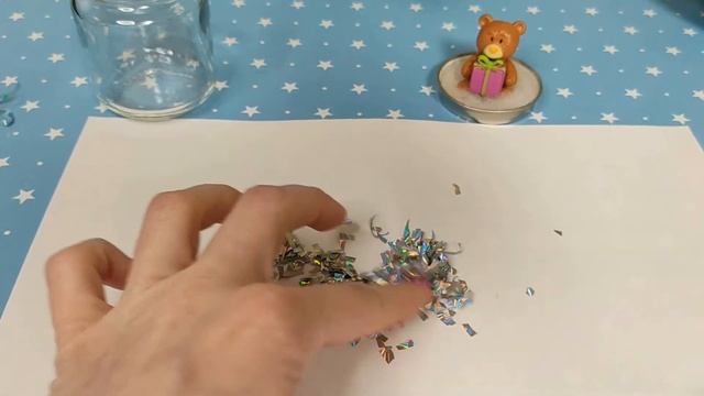 СУВЕНИР В БАНОЧКЕ С ВОДОЙ своими руками / Новогодняя поделка / DIY new Year's souvenir with water смотреть онлайн