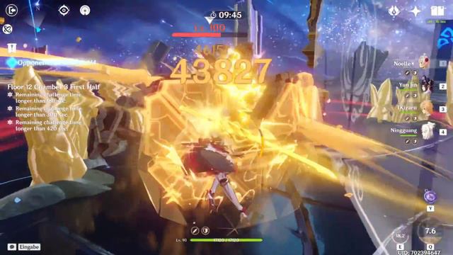 8 Level 90 Geo Characters VS Spiral Abyss Floor 12 - Genshin Impact смотреть онлайн