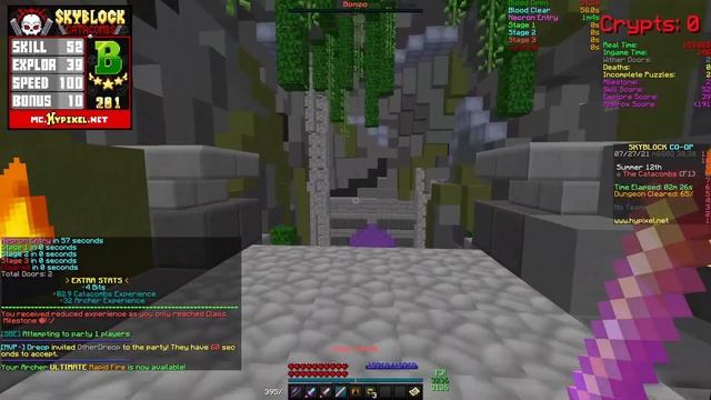 A 100% Normal Way to Exit a Dungeon (Hypixel Skyblock) смотреть онлайн