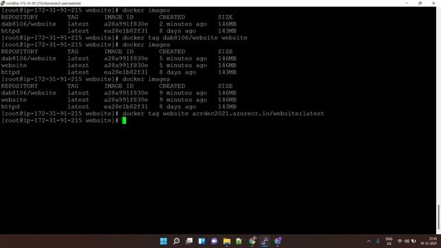Pushing a Docker Image to Azure Container Registries смотреть онлайн