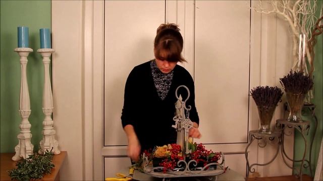 Флористика. Мастер-класс: как сделать композицию из цветов своими руками смотреть онлайн