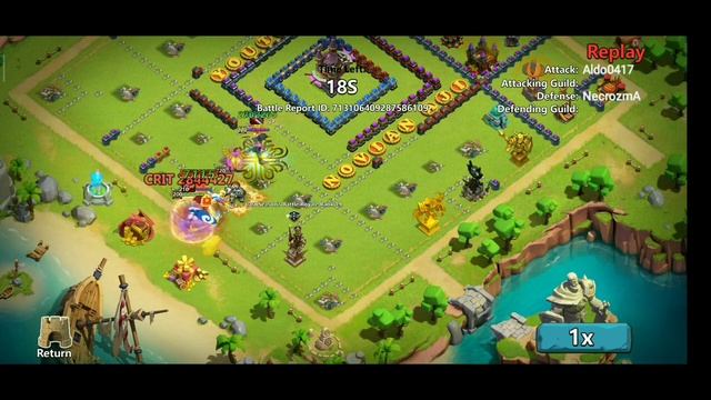 Penthesilea Lv210 Ku Ditantang Serigala Lv232! - Clash of Lords 2 Guild Castle [Indonesia] смотреть онлайн