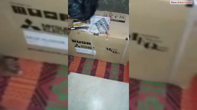 Mitsubishi MSZ HJ50VA 1.5 Ton inverter Air Conditioner Unboxing by Rehan Arshad first consumer смотреть онлайн