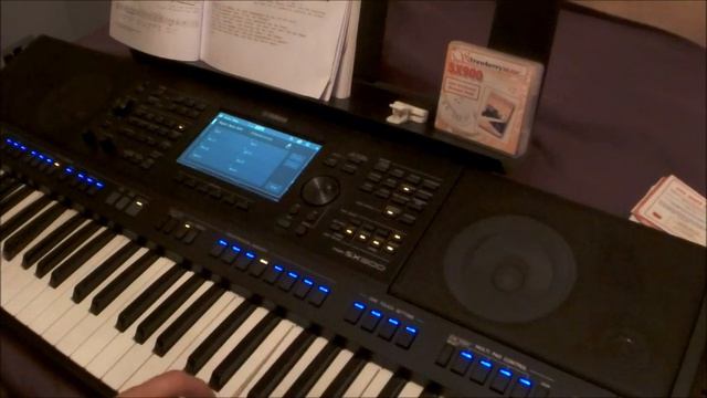 Easy Keyboard Bumper Book (PSR-SX900) (video 2) смотреть онлайн