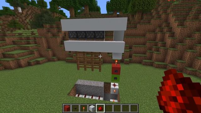 Minecraft: How to make a working Castle Gate (easy) смотреть онлайн