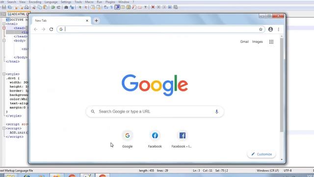 How to use AOS Animation in html in Hindi || Animate On Scroll in 5 minutes || AOS Animation смотреть онлайн