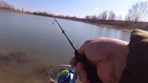 Спиннинг Black Dragon 0.5-5/210 на воде.