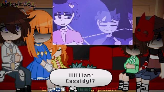 Past Aftons react to C.C/Evan Afton ?| Fnaf | (2/3) | My AU | Gacha Club? смотреть онлайн