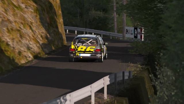 Renault Clio Williams Gr.a Pure Sound | Os Peares | Assetto Corsa смотреть онлайн