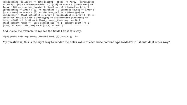 Drupal: Correct way to render fields from query in tpl? смотреть онлайн