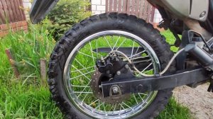 Ирбис ХР250. Мучительная прокачка заднего тормоза.