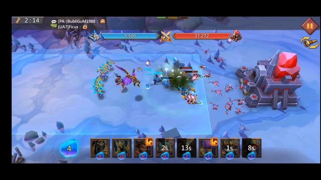 Грань 8-14 прохождение Глава 8 Этап 14 (f2p) (Lords Mobile) смотреть онлайн