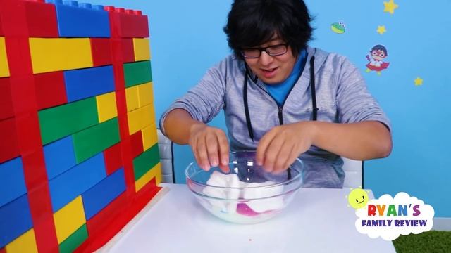 Twin Telepathy Slime Challenge Ryan's Mommy vs Daddy смотреть онлайн