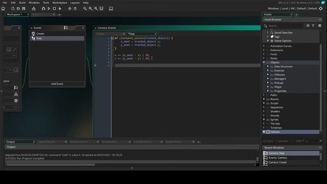 Top-Down Shooter в GameMaker. Часть 6 - Камера | Урок по GameMaker Studio 2 смотреть онлайн