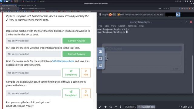 TryHackMe OverlayFS - CVE-2021-3493 Official Walkthrough смотреть онлайн