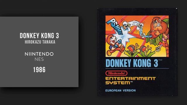 Donkey Kong 3 Nes Soundtrack VGSW013 смотреть онлайн