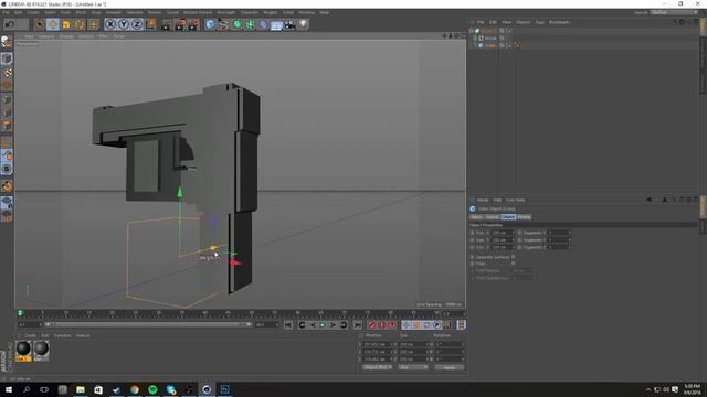 Pistol speedart in Photoshop and Cinema 4D смотреть онлайн