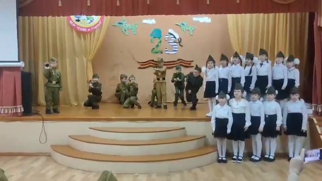 26. Вокальный коллектив 1-го класса, отряд ЮДП, МОУ "СОШ п. Горный Краснопартизанского района", смотреть онлайн