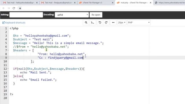 In PHP | Sending E-mail | In marathi смотреть онлайн