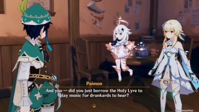 Genshin impact | Cute Paimon | hehe смотреть онлайн