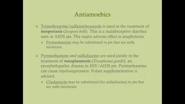 Antiparasitics - CRASH! Medical Review Series смотреть онлайн