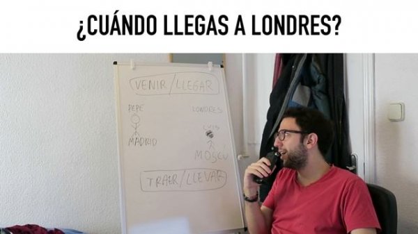 Venir и Llegar. В чём разница?