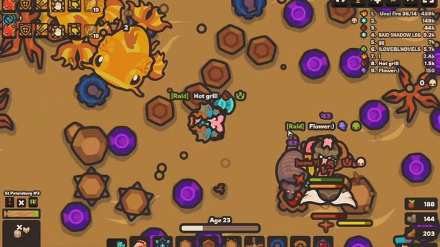 Taming.io - Raid Compilation #1