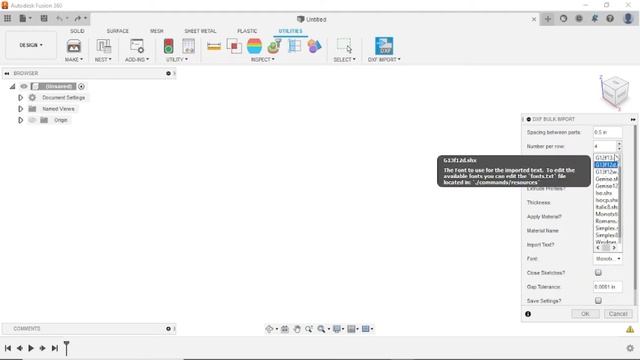 Fusion 360 - Tutorial - DXF Import Utility смотреть онлайн