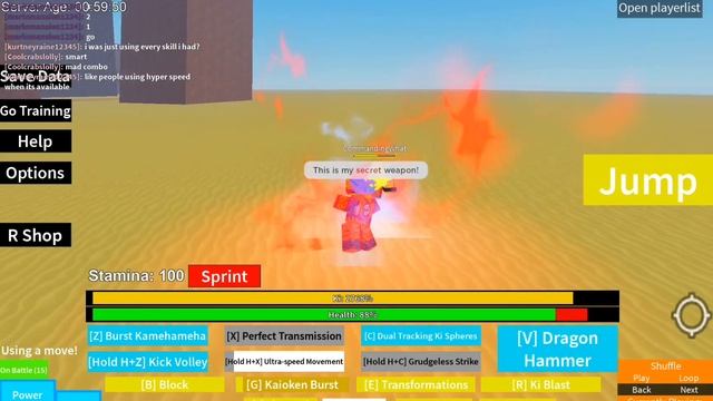 1V1ING UNTIL I LOSE PT.3 [DRAGON BALL R: REVAMPED | ROBLOX] смотреть онлайн