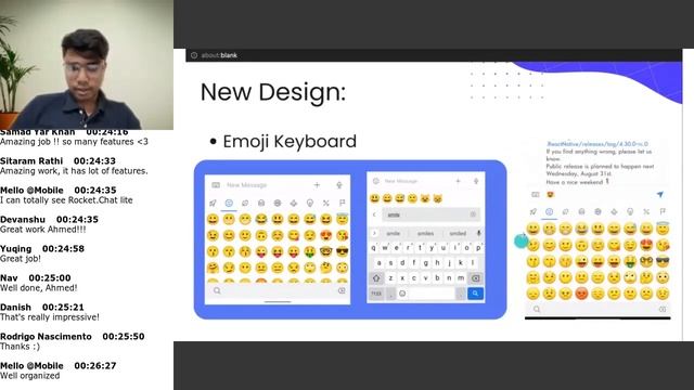 New Emoji Picker for Mobile Client - Danish Ahmed Mirza смотреть онлайн