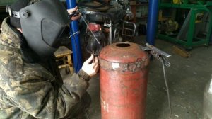 ЛУЧШАЯ ПЕЧЬ ДЛЯ ГАРАЖА,ТЕПЛИЦЫ ИЗ ГАЗОВОГО БАЛЛОНА С ВТОРИЧНЫМ ДОЖИГОМ