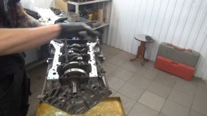 #Mercedes-Benz w251 #m272. Сборка мотора m272 часть 1. (ШПГ)