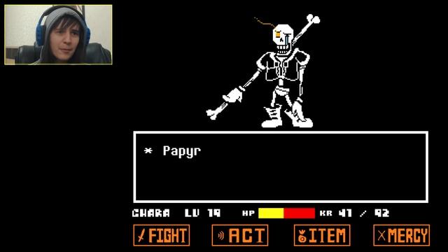 ПАПАЙРУС ДОВЕЛ МЕНЯ ДО СЛЕЗ | Undertale: Disbelief Papyrus смотреть онлайн