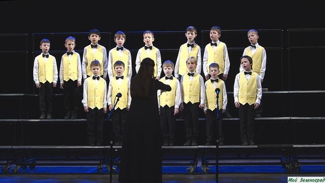 Младший хор капеллы мальчиков "Орлята" - "Из-за синих гор" (русская народная песня)